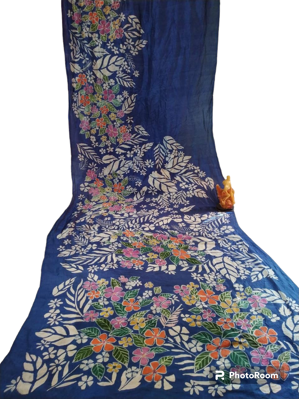 Hand Batik Silk Saree