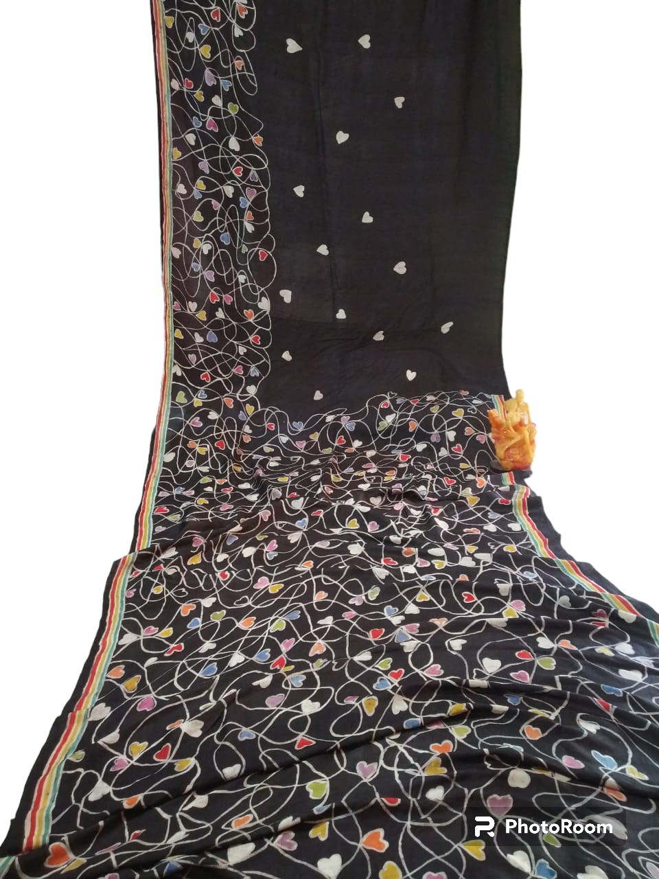 Hand Batik Silk Saree